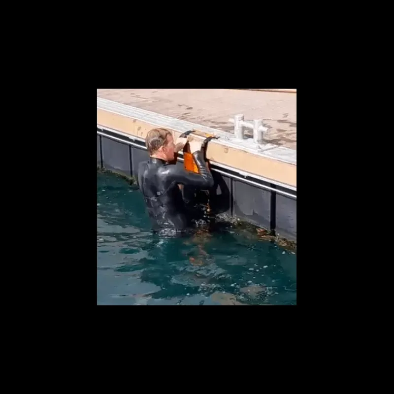 Hot Echelle de secours ponton Magic-Reboard Échelle, Plateforme & Delphinière·Echelle Amovible|Matériel De Sécurité Embarqué·Echelle De Secours