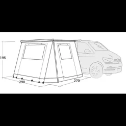 Clearance Backroads Awning Room | F45s F43Van / TO5200 Vw T5 / T6|Store·Habillage, Paroi & Côté De Store