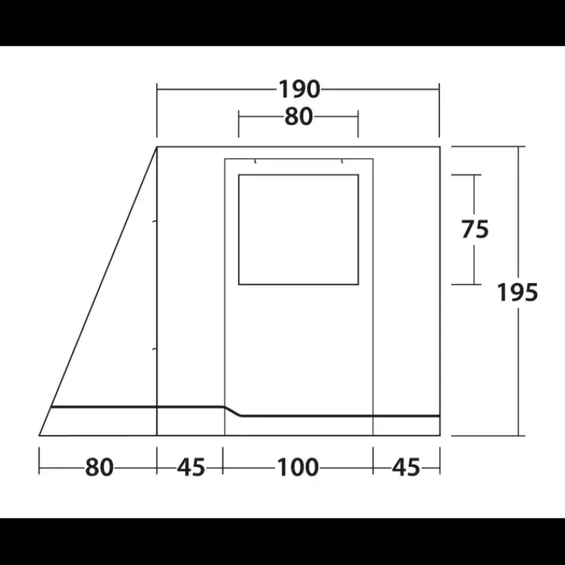 Clearance Backroads Awning Room | F45s F43Van / TO5200 Vw T5 / T6|Store·Habillage, Paroi & Côté De Store