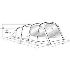 Best Norwood 6 Toile De Tente À Armature·Tente 6 Personnes