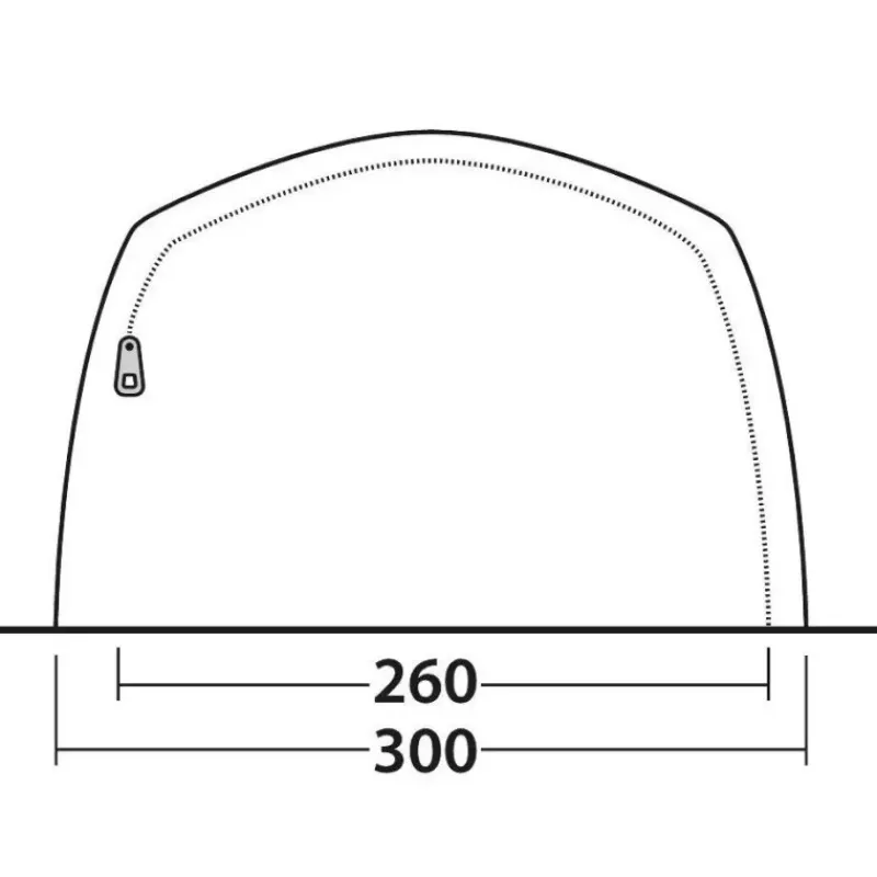 Outlet Oakwood 5 Toile De Tente Gonflable·Tente Gonflable 5 Personnes