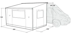 Sideroads awning rooms | Ducato*Outwell Discount