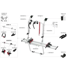 New Pièces détachée Carry-Bike Vivaro / Trafic / Talento D Porte Vélos·Pièce Détachée Porte-Vélos