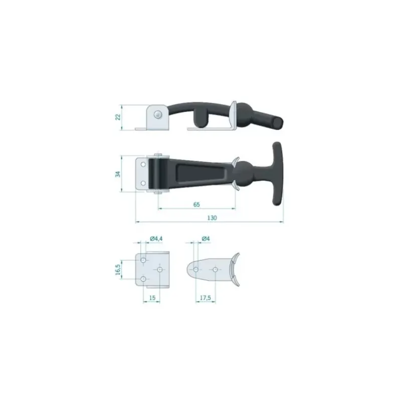 Attache-capot caoutchouc*Plastimo Discount
