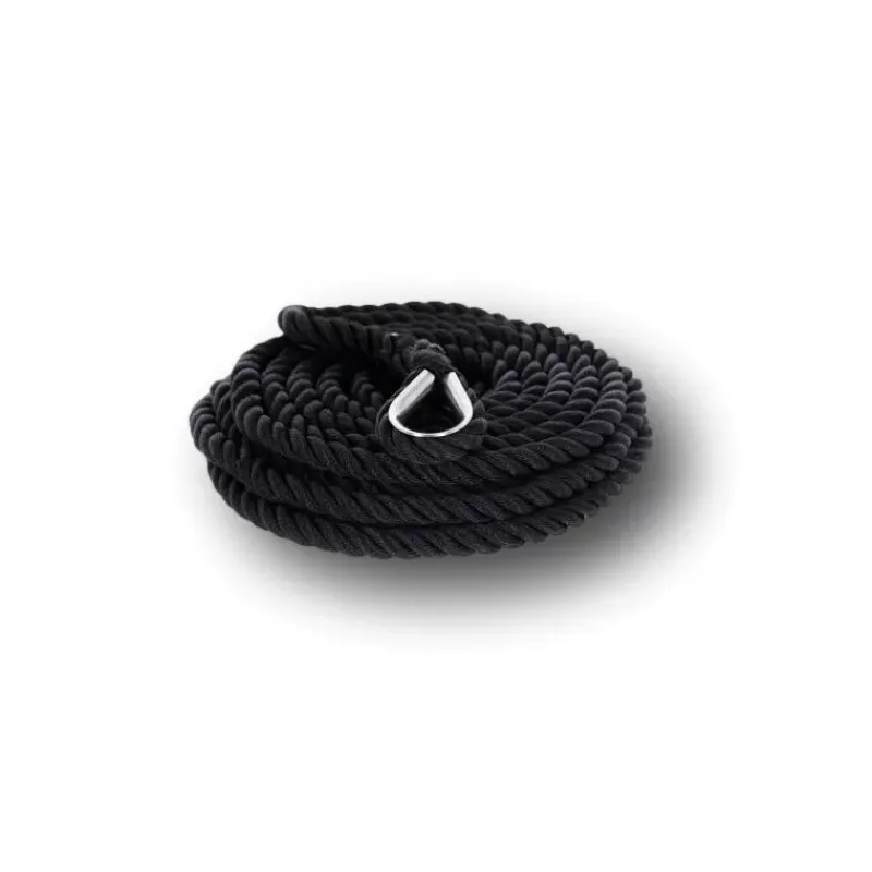 Discount Bosse de mouillage épissée / cossée | Noir Cordage·Amarre & Bout D'Amarrage