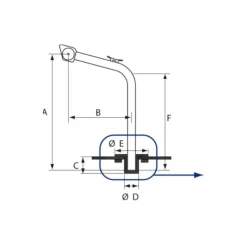 Hot Bossoirs pivotants 100 kg Equipement De Pont·Mât De Charge & Bossoir