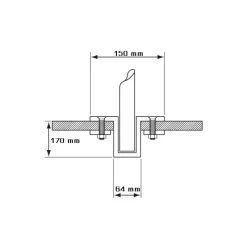 Outlet Bossoirs pivotants 160 kg Equipement De Pont·Mât De Charge & Bossoir