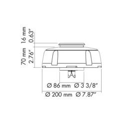 Discount Boîte Dorade Cool'n Dry | 160 x ø 75 mm Hublot & Aération·Aérateur De Pont