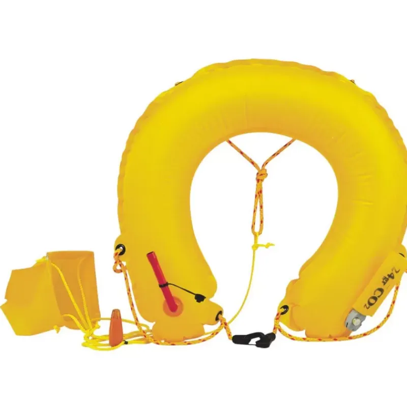 Sale Bouée fer à cheval gonflable jaune Bouée De Sauvetage, Engin Flottant & Perche Ior·Bouée Fer À Cheval & Bouée De Sauvetage