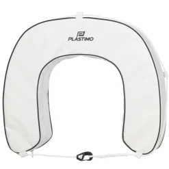 Bouée fer à cheval déhoussable | Blanc Bouée De Sauvetage, Engin Flottant & Perche Ior·Bouée Fer À Cheval & Bouée De Sauvetage