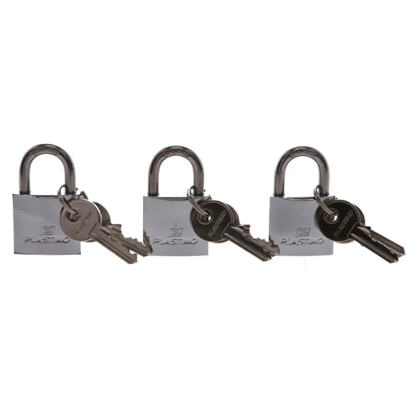 Cadenas inox 30mm | lot de 3 Quincaillerie Marine·Cadenas