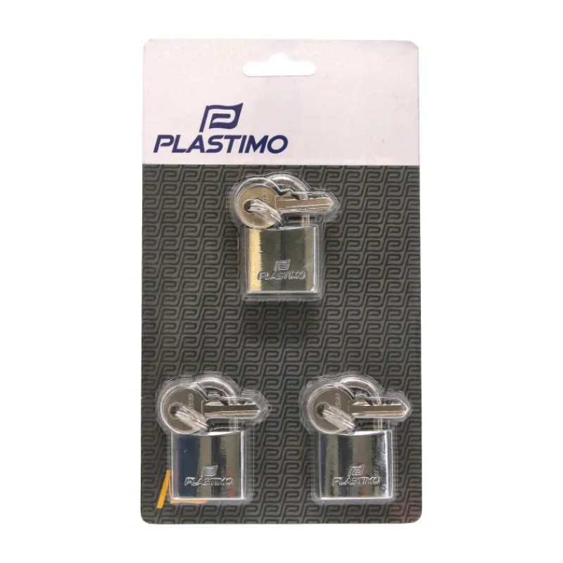 Cadenas inox 30mm | lot de 3 Quincaillerie Marine·Cadenas