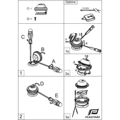 Compas Offshore 55 Kayak*Plastimo