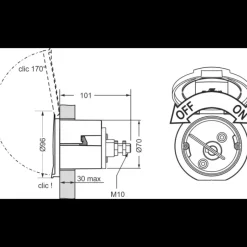 EZ Elec Coupe circuit rond*Plastimo Discount
