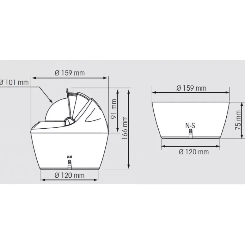 Fût pour Offshore & Olympic 115*Plastimo Hot