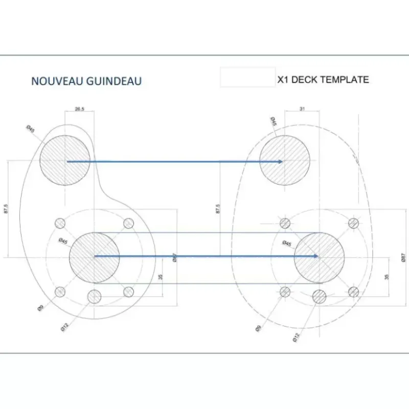 Guindeau Inox 12 V | 1500 W - 10 mm*Plastimo Sale