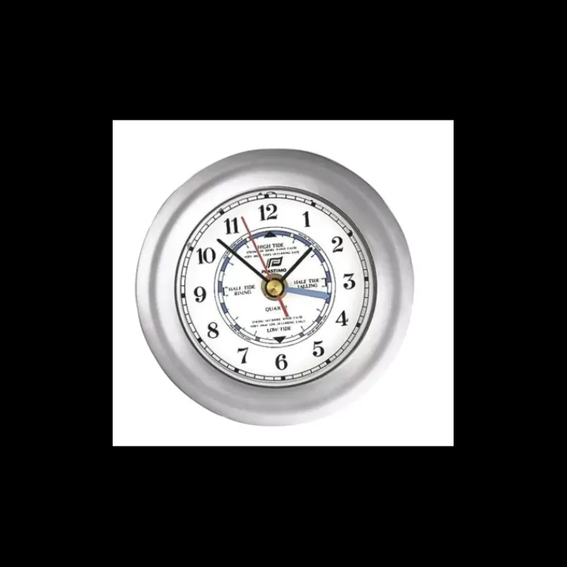 Sale Pendule à marée chromé mat 4" Instrument Météo·Pendule À Marée