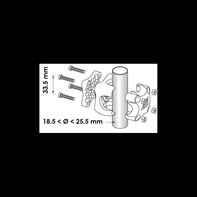 Plasticlip Support pour cylindre*Plastimo Outlet