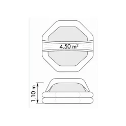 Radeau 12 P Transocéan Plus ISO 9650-1 / ISAF*Plastimo Outlet