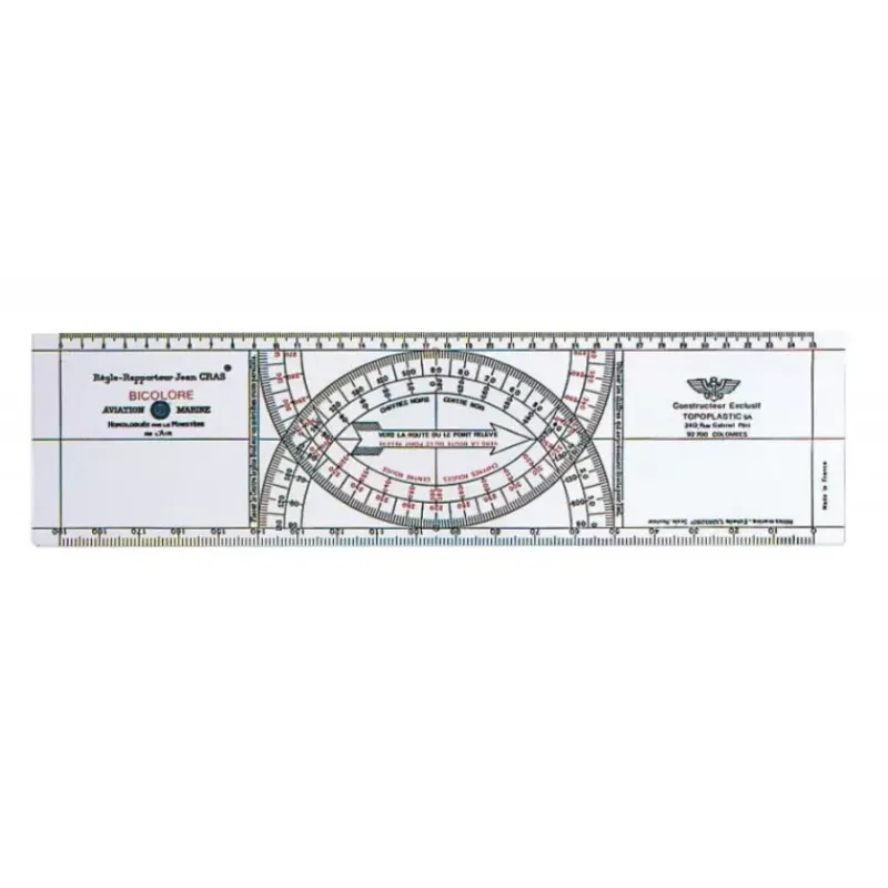 Hot Règle Cras bicolores Pavillon, Librairie & Cartographie·Compas & Règles Cras