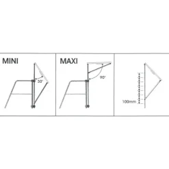 Support orientable de panneau solaire*Plastimo Discount