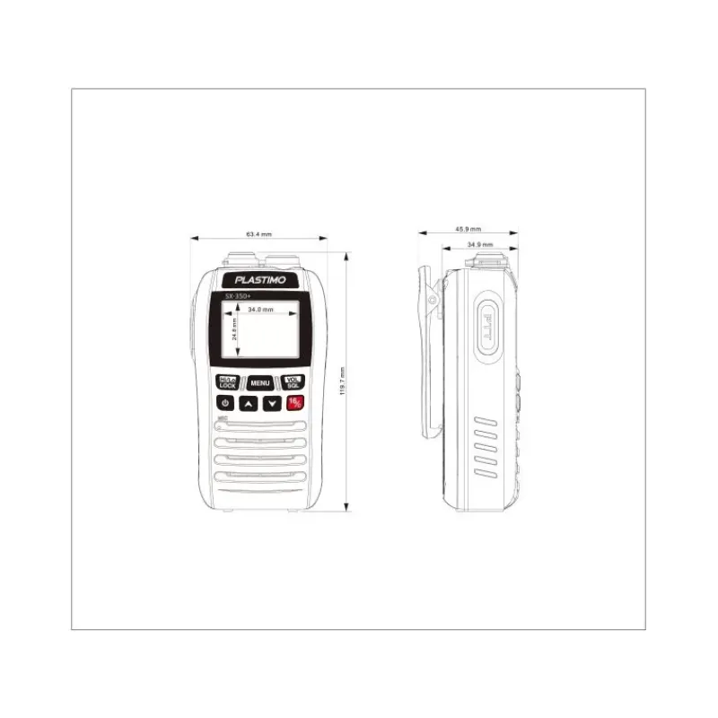 Online VHF SX 350+ Vhf & Communication·Vhf Portable