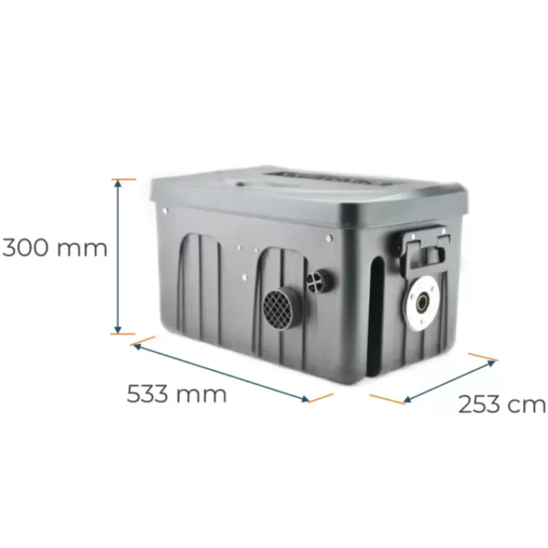 Chauffage stationnaire mobile | Réservoir 5L + LifePo4*Pundmann Discount