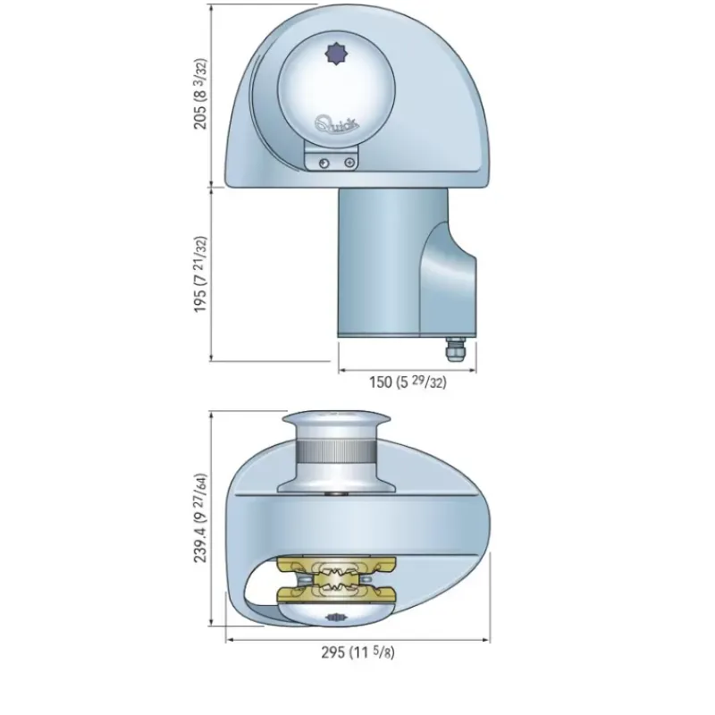 Clearance Guindeau Eagle 12 V | 700 W - Avec Poupée Guindeau·Guindeau Électrique
