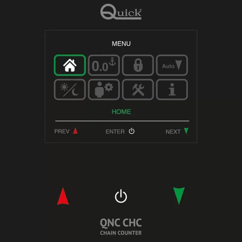 Tableau compteur de chaine QNC CHC 12/24V*Quick Clearance