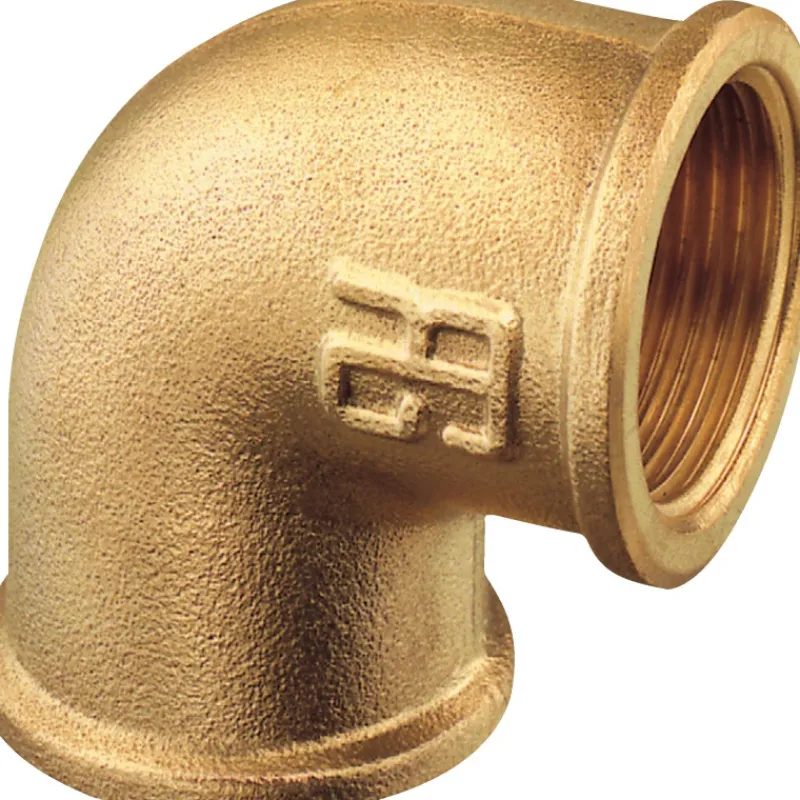 New Raccord coudé 90° FF laiton Plomberie·Raccord Cannelé & Fileté|Plomberie·Raccord Fileté & Cannelé
