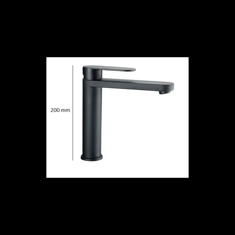 Best REICH Linnea L Noir mat Robinetterie·Mitigeur|Robinetterie·Mitigeurs
