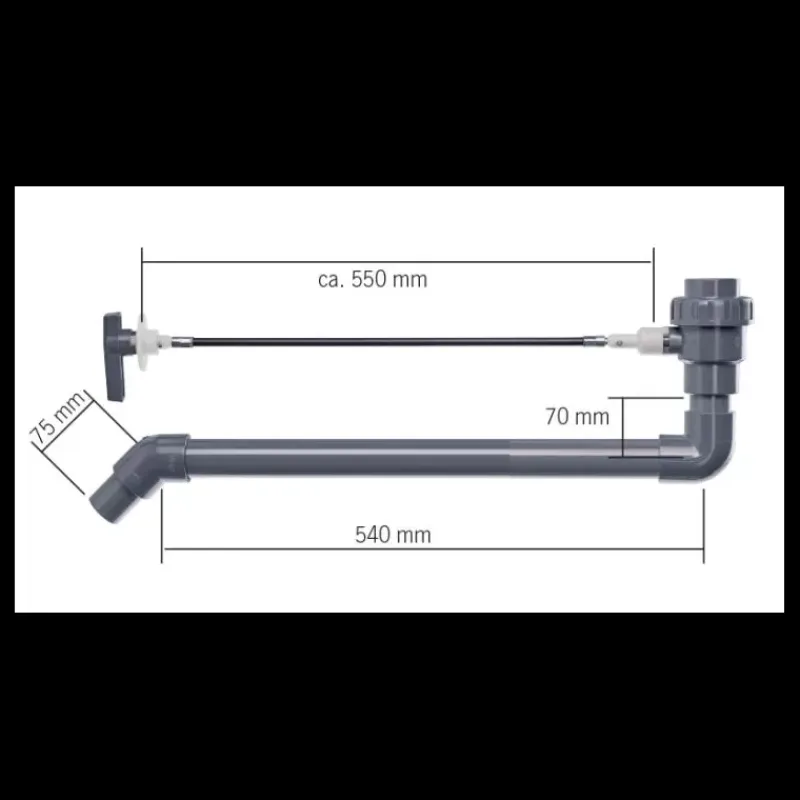 REICH Système vidange réservoir 90° 1"1/4*REICH Water Solutions Best