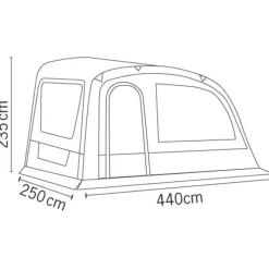 REIMO Adria Action Air 391*Reimo Tent Technology Clearance