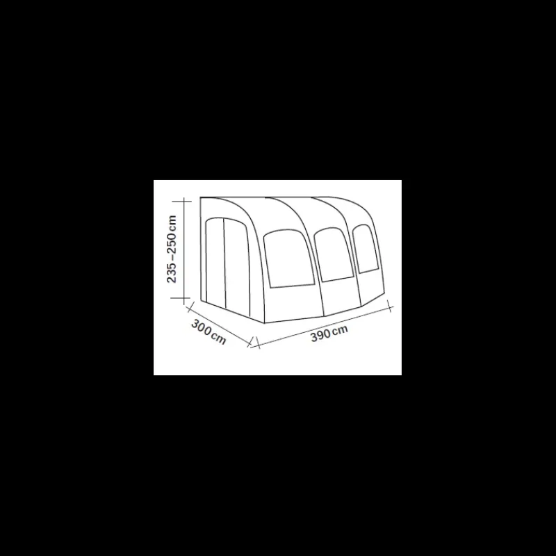 REIMO Marina Air High 390*Reimo Tent Technology Outlet
