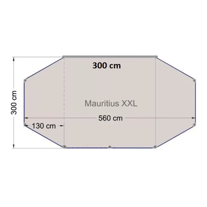 New REIMO Mauritius XL Auvent & Sas·Solette Pour Fourgon