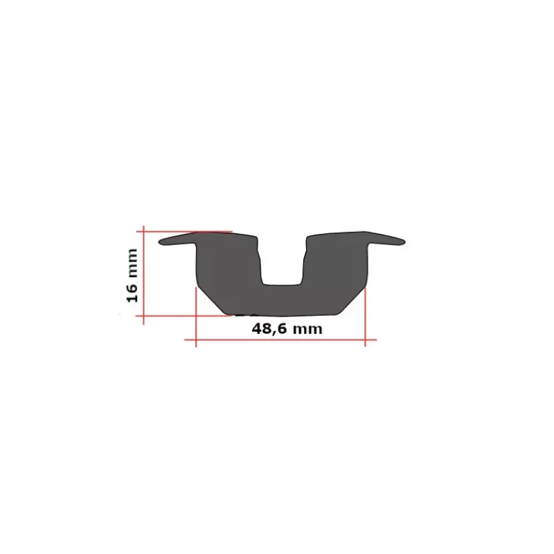 Outlet Rail d'arrimage encastrable Accessoire Extérieur·Aménagement Soute & Coffre