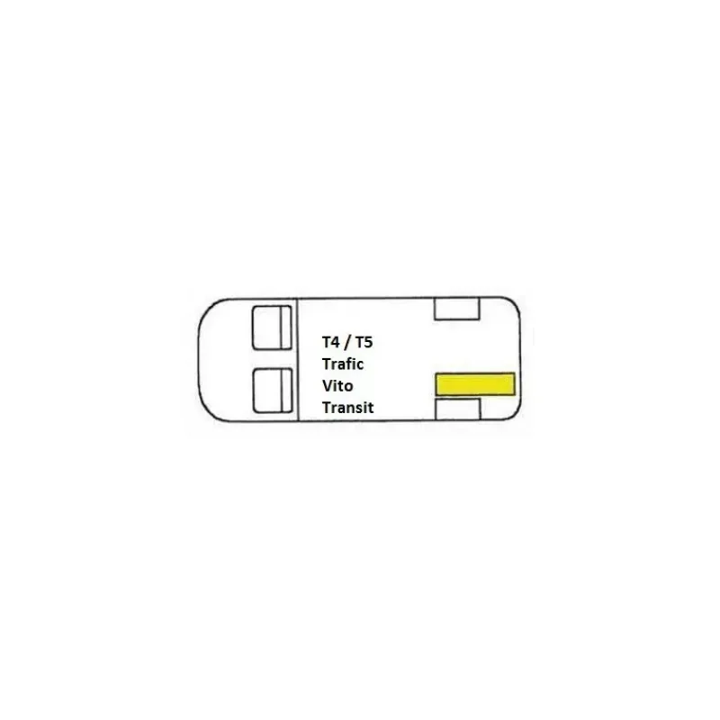 New Réservoir 49 L VW T4/T5/T6 Vw T5 / T6|Vw T4