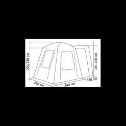 REIMO Uni Van 2*Reimo Tent Technology Discount
