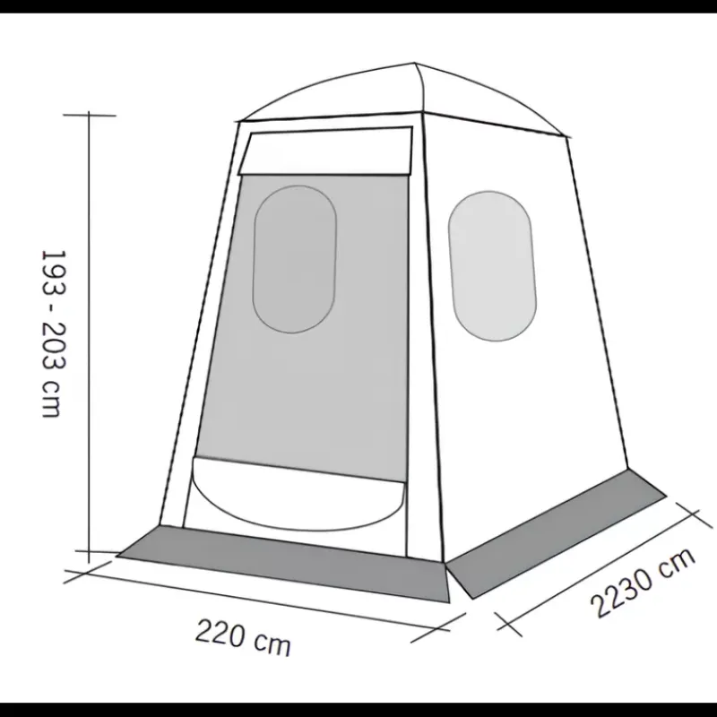 Best REIMO Van Upgrade Premium Auvent & Sas·Sas Arrière Fourgon Aménagé