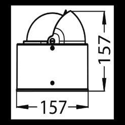 Sale Compas Urania 4'' sur fût Compas, Jumelles, Sextant·Compas De Route