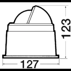Sale Compas Zennit 3'' sur fût - Rose plate Compas, Jumelles, Sextant·Compas De Route