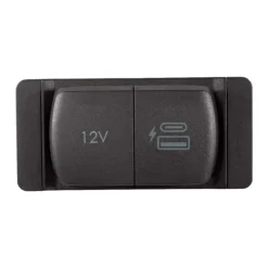 Hot Flip Pro Duo Prise USB-A / USB-C et allume-cigare étanche Distribution & Protection·Prise Et Fiche Dc (Allume Cigare, 12V, Usb...)|Distribution & Protection·Fiche Et Prise Dc (Allume Cigare, 12V, Usb...)