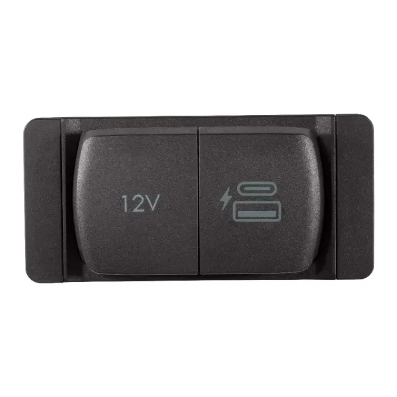 Hot Flip Pro Duo Prise USB-A / USB-C et allume-cigare étanche Distribution & Protection·Prise Et Fiche Dc (Allume Cigare, 12V, Usb...)|Distribution & Protection·Fiche Et Prise Dc (Allume Cigare, 12V, Usb...)