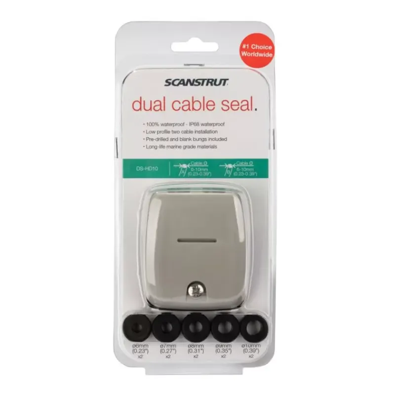 Outlet passe-câble double DS-HD10 Distribution & Protection·Passe-Toit Pour Câble|Distribution & Protection·Passe-Câble Étanche