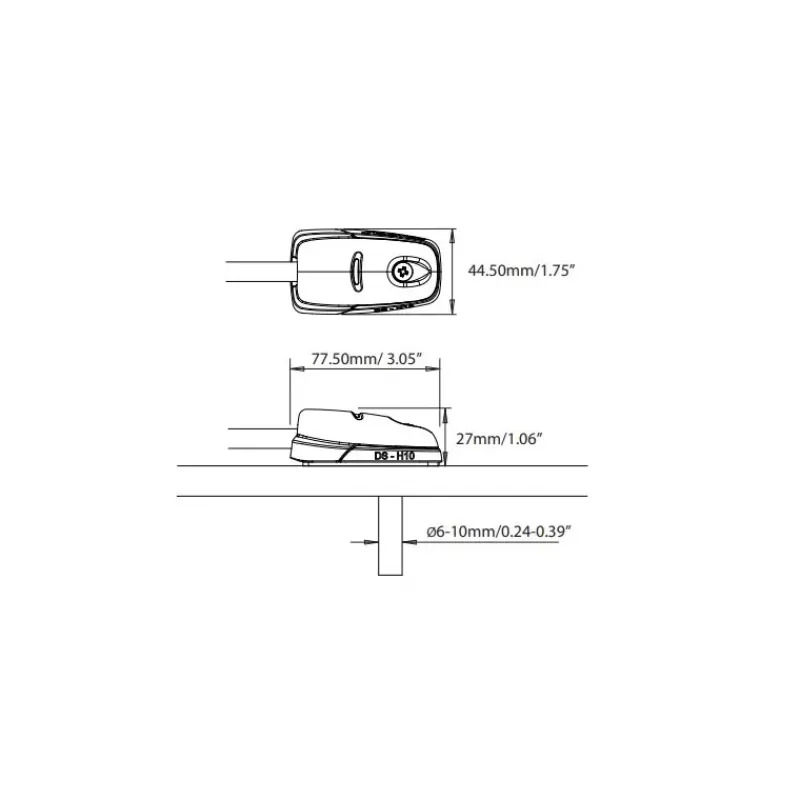 Best Passe-câble gris DS-H10 Distribution & Protection·Passe-Toit Pour Câble|Distribution & Protection·Passe-Câble Étanche