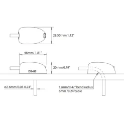Sale Passe-câble étanche DS-H6 Distribution & Protection·Passe-Toit Pour Câble|Distribution & Protection·Passe-Câble Étanche