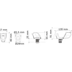 Prise double USB étanche*Scanstrut Sale