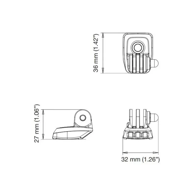 Discount Rokk Mini support GoPro RL-510 Rangement·Support & Rangement Multifonctions|Confort Extérieur - Cockpit·Rangement Cockpit