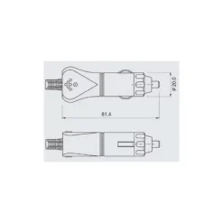Fiche mâle allume cigare*SCI Discount