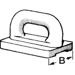 New Coulisseau de voile base plate Mercerie & Tissus·Mercerie